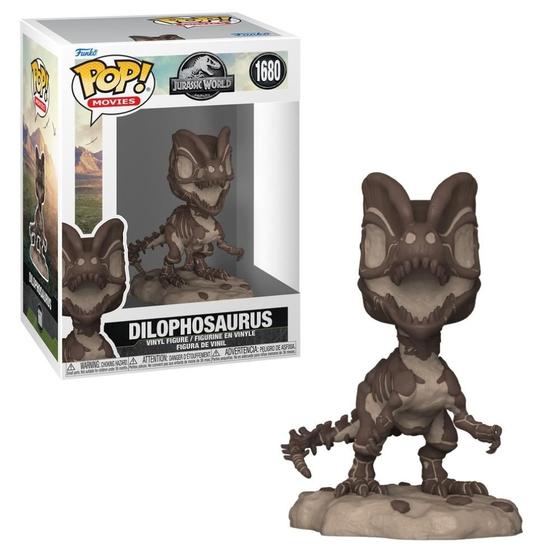 Imagem de Boneco Funko Pop! Jurassic Park - Fóssil do Dilophosaurus