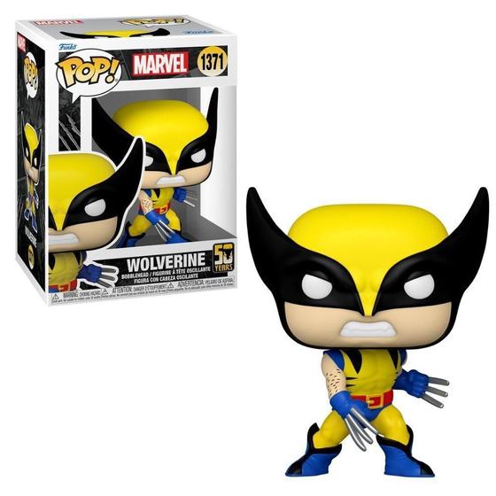 Imagem de Boneco Funko Pop Marvel 50Th Wolverine (Classic Suit)