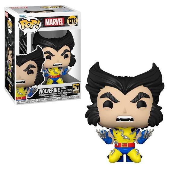 Imagem de Boneco Funko Pop Marvel 50Th Wolverine (Fatal Attractions)