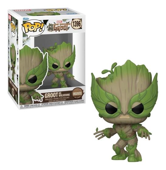 Imagem de Boneco Funko Pop! Marvel 85 Anos - Groot Como Wolverine