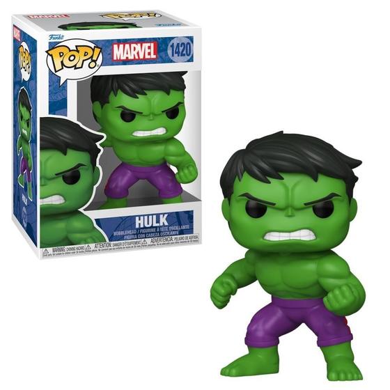 Imagem de Boneco Funko Pop Marvel Clássicos- Hulk