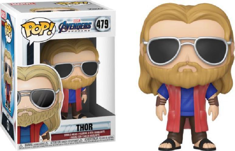 Imagem de Boneco Funko Pop Marvel End Game  Ultimato Thor Casual 479