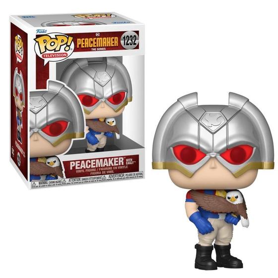 Imagem de Boneco Funko Pop Marvel - Peacemaker With Eagly