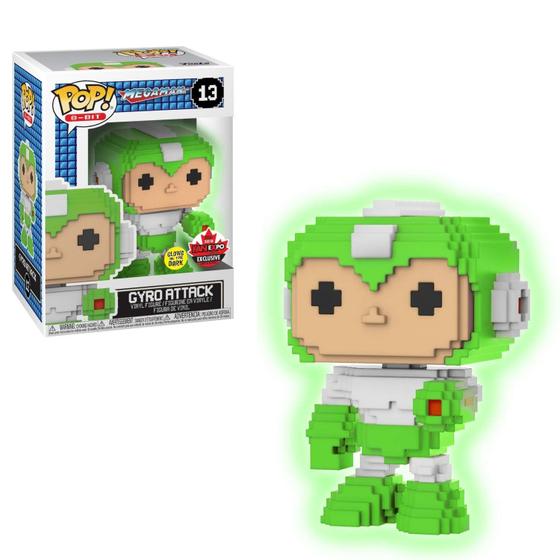 Imagem de Boneco Funko POP! Mega Man Gyro Attack - 8 Bits - 13cm
