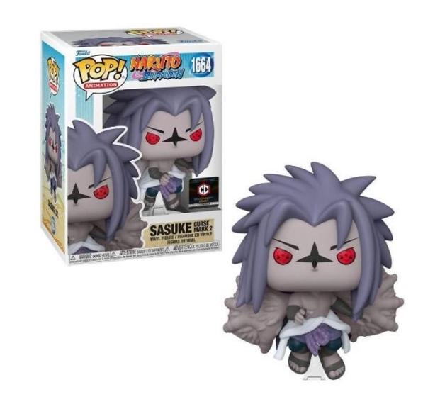 Imagem de Boneco funko pop! naruto shippuden   sasuke com asas da marca da maldicao