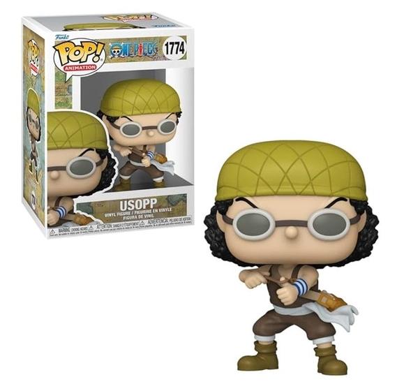Boneco Funko Pop One Piece Usopp com Estilingue - Candide Imagem de Boneco Funko Pop One Piece Usopp com Estilingue - Candide