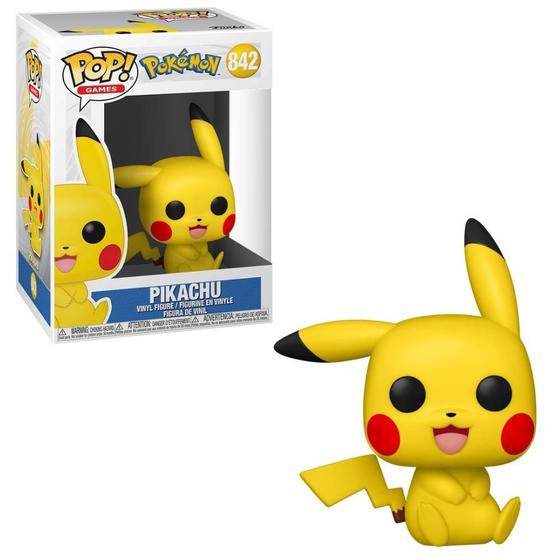 Imagem de Boneco Funko POP! Pokémon - Pikachu Sitting