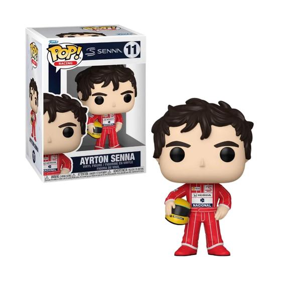 Imagem de Boneco Funko Pop! Racing McLaren Ayrton Senna 11 Candide - 11905