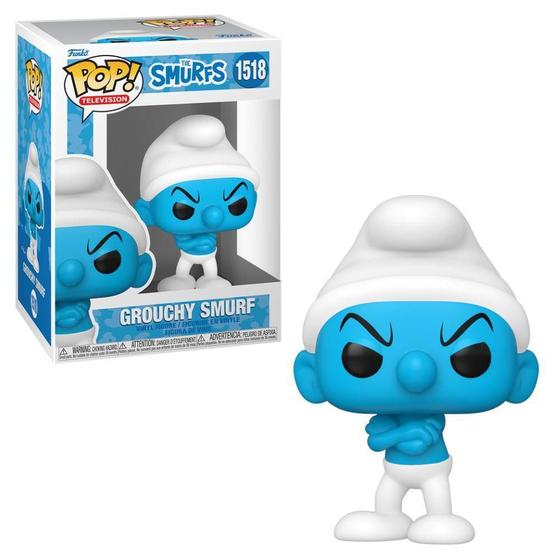 Imagem de Boneco Funko Pop Smurfs - Grouchy Smurf