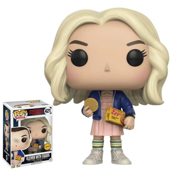 Imagem de Boneco Funko Pop Stranger Things Eleven com Waffles 421