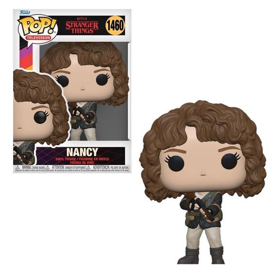 Imagem de Boneco Funko Pop Stranger Things - Hunter Nancy Com Arma