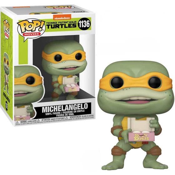 Imagem de Boneco Funko Pop Teenage Mutant Ninja Turtles Michelangelo 1136