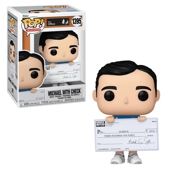 Imagem de Boneco Funko Pop The Office- Michael Com Cheque