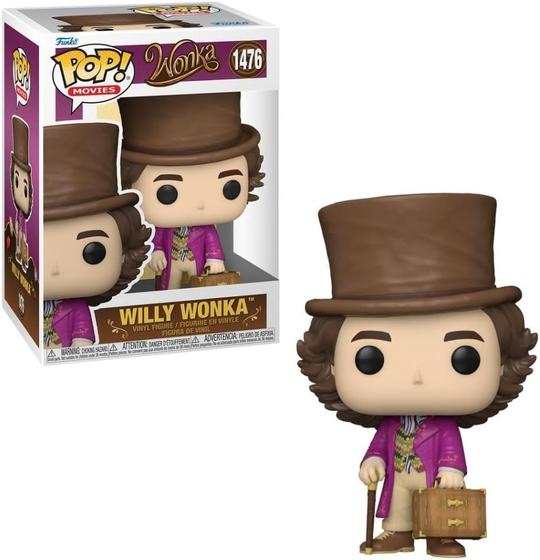 Imagem de Boneco Funko Pop Wonka - Willy Wonka With Briefcase