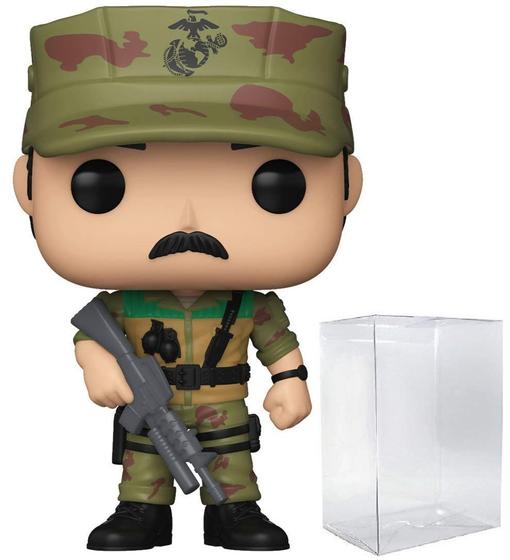 Imagem de Boneco G.I. Joe Leatherneck com Protetor EcoTek - Brinquedo Retrô de Vinil