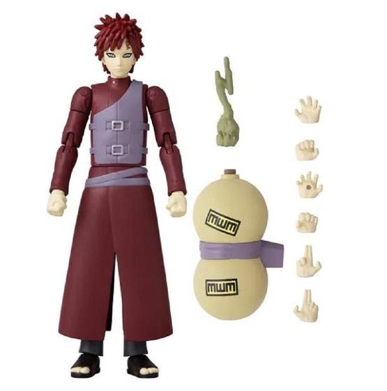 Imagem de Boneco Gaara Figura Articulada Naruto Shippuden F00593 - Fun