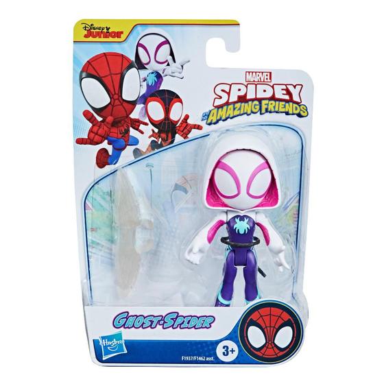 Imagem de Boneco Ghost Spider Spidey Amazing Friends F1937 Hasbro