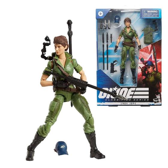 Imagem de Boneco GI Joe Classified Lady Jaye 25 15 cm 6 polegadas Figura de Ação Hasbro