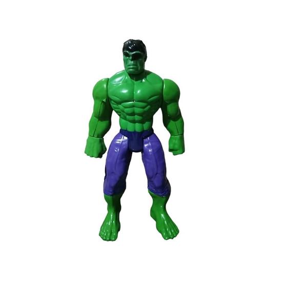 Imagem de Boneco Gigante Articulado Hulk +/- 42 Cm Cabeça, Pernas E