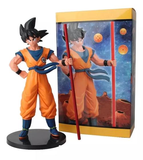 Imagem de Boneco Goku Dragon Ball Z Kakarotto Boneco Colecionador