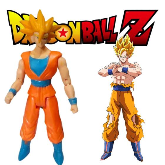 Imagem de Boneco Goku Super Saiyajin Dragon Ball Z Anime Original Para Meninos