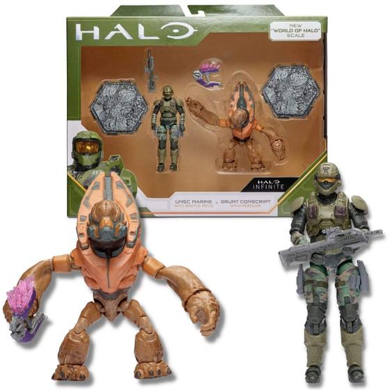 20 Fucili Pistola Giocattolo HALO Mega Bloks Construx Figura da