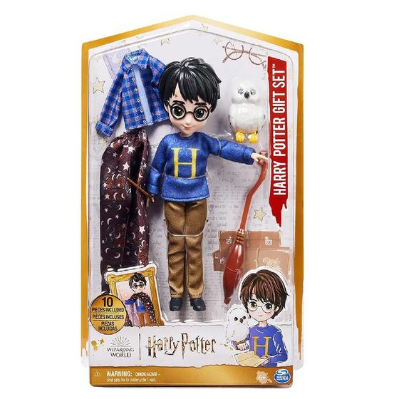 Imagem de Boneco Harry Potter - Set de Luxo com Boneco Harry Potter de 20cm - Sunny