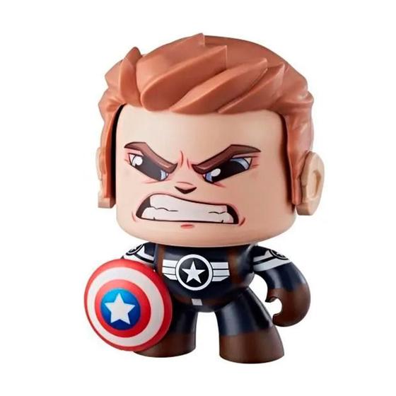 Imagem de Boneco Hasbro Capitain America 10 Marvel - Mighty Muggs 10cm