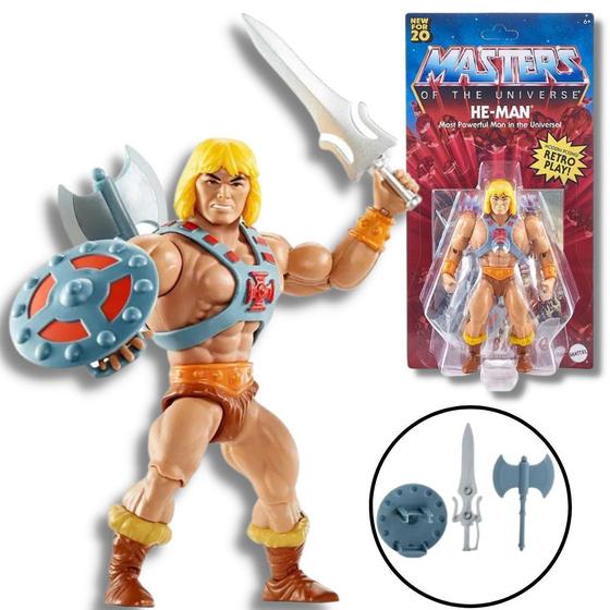 Boneco He Man - Action Figure 15 cm Masters Universe Mattel - Bonecos ...