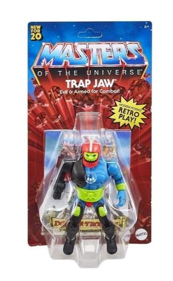 boneco he man trap jaw mandíbula masters of universe novo - mattel ...