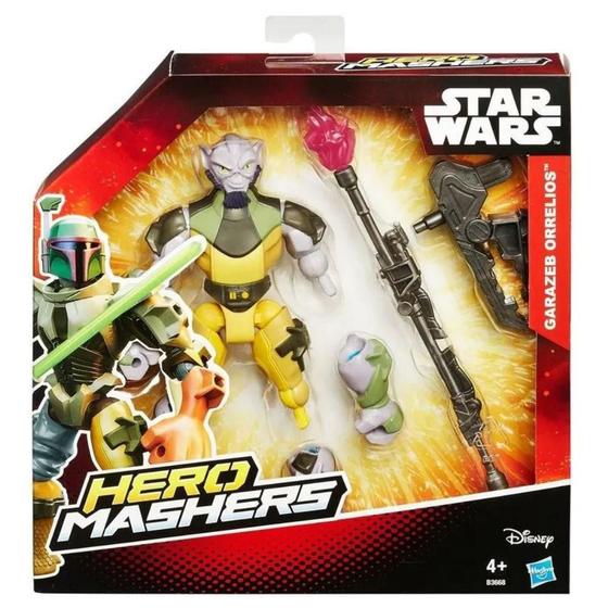 Imagem de Boneco Hero Mashers Deluxe Star Wars Garazeb Orelios Hasbro