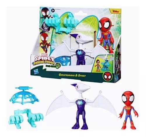 Imagem de Boneco Homem Aranha E Dino Ghostasaurus Spidey Hasbro Boneco Homem Aranha E Dino Ghostasaurus Spidey - Hasbro G0123