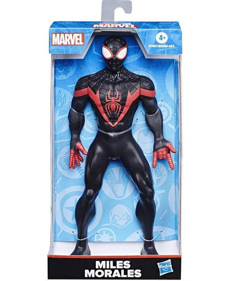 Imagem de Boneco Homem-Aranha Olympus Preto e Vermelho Hasbro