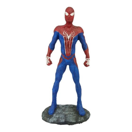 Imagem de Boneco Homem Aranha Resina Estátua Spider-Man