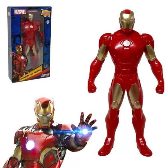 Imagem de Boneco Homem De Ferro 22cm Marvel Vingadores Brinquedo