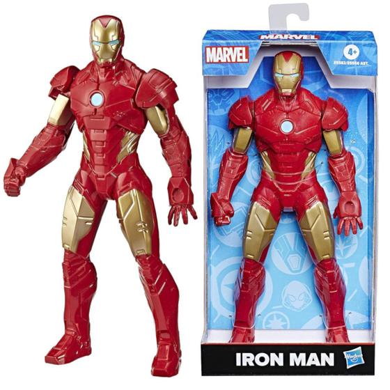 Imagem de Boneco Homem De Ferro Articulado Marvel Olympus 24cm Hasbro