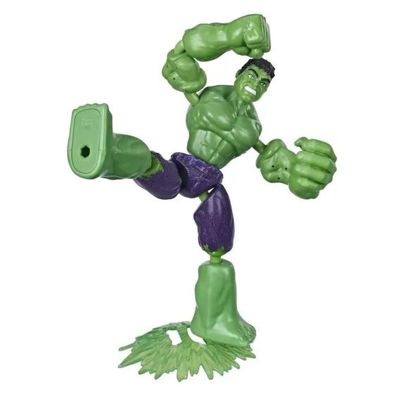 Imagem de Boneco Hulk Bend and Flex Marvel Avengers Hasbro