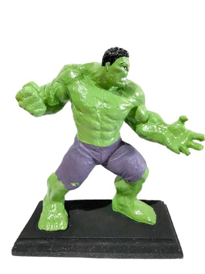 Imagem de Boneco Hulk com 18Cm em Resina Vingadores - Mahalo
