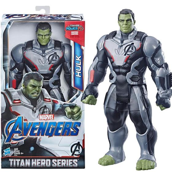 Imagem de Boneco Hulk Disney Marvel Vingadores Titan Hero Hasbro