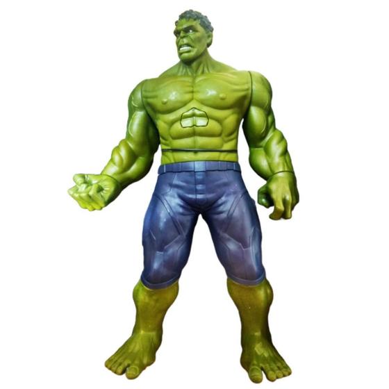 Imagem de Boneco Hulk Grande 30Cm - Com Luz E Som