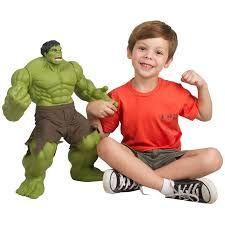 Imagem de Boneco Hulk Verde Premium Gigante 55 cm Mimo Brinquedos