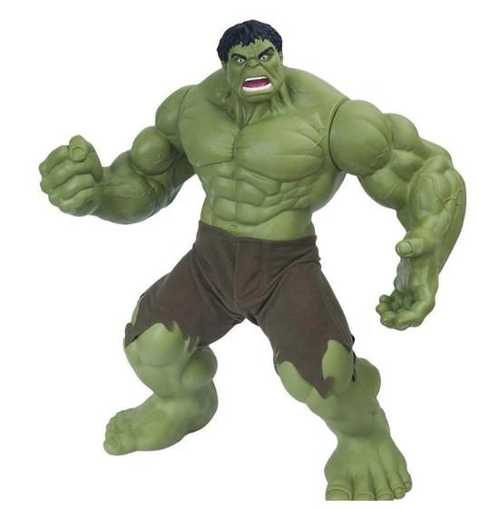Boneco Hulk Verde Premium Gigante 55 cm - Mimo Menor preço em Boneco Hulk Verde Premium Gigante 55 cm - Mimo