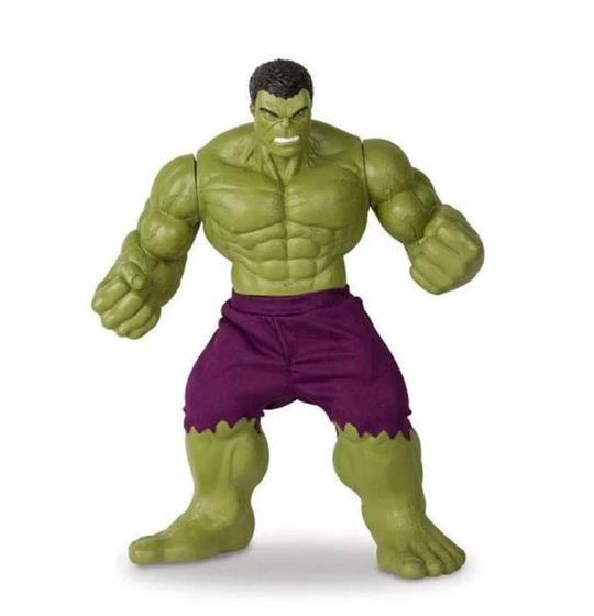 Imagem de Boneco Hulk Verde Revolution Grande Marvel Mimo Toys