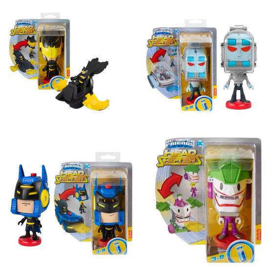 Imagem de Boneco Imaginext DC Super Friends Head Shifters - Mattel 