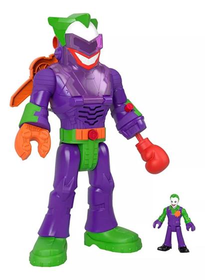 Imagem de Boneco Imaginext Traje Robô De Batalha Do Coringa - Mattel