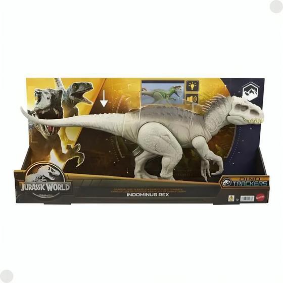 Imagem de Boneco Indominus Rex Dino Jurassic World Hnt63 - Mattel