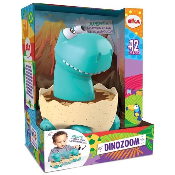 Imagem de Boneco Infantil Dinozoom Com Rodinhas Elka - 1174