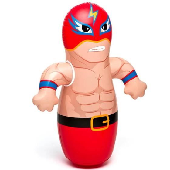 Imagem de Boneco Inflável João Bobo Teimoso Combate Boxeador Intex