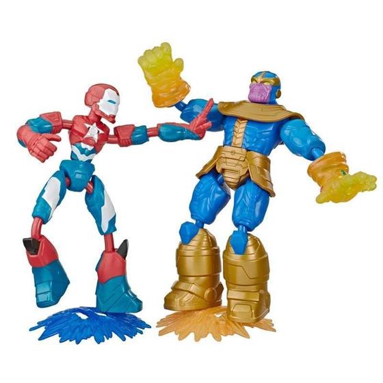 Imagem de Boneco Iron Patriot Vs Thanos Marvel Hasbro - E9197