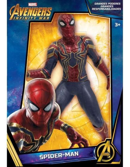 Imagem de Boneco Iron Spider Guerra Infinita Avengers Marvel Comics